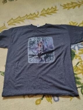 Men's Black Vintage Medium Megadeth Countdown To Extinction Metal Band Shirt